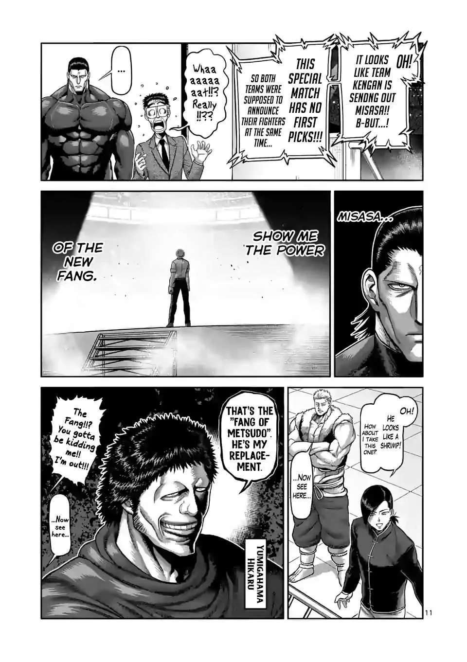 Kengan Omeg Chapter 76 page 11