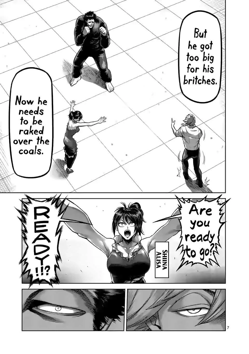 Kengan Omeg Chapter 77 page 7