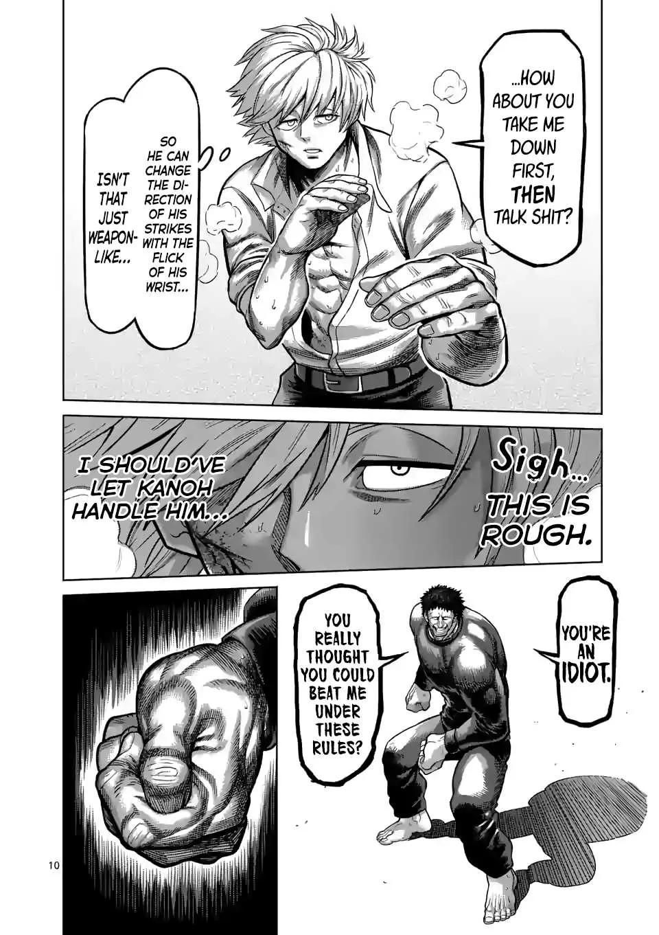 Kengan Omeg Chapter 78 page 10