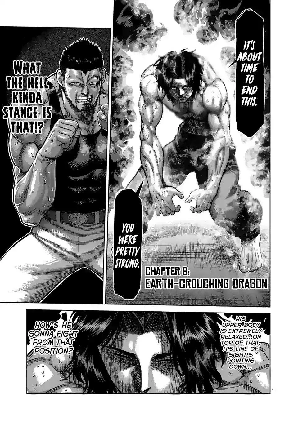 Kengan Omeg Chapter 8 page 1
