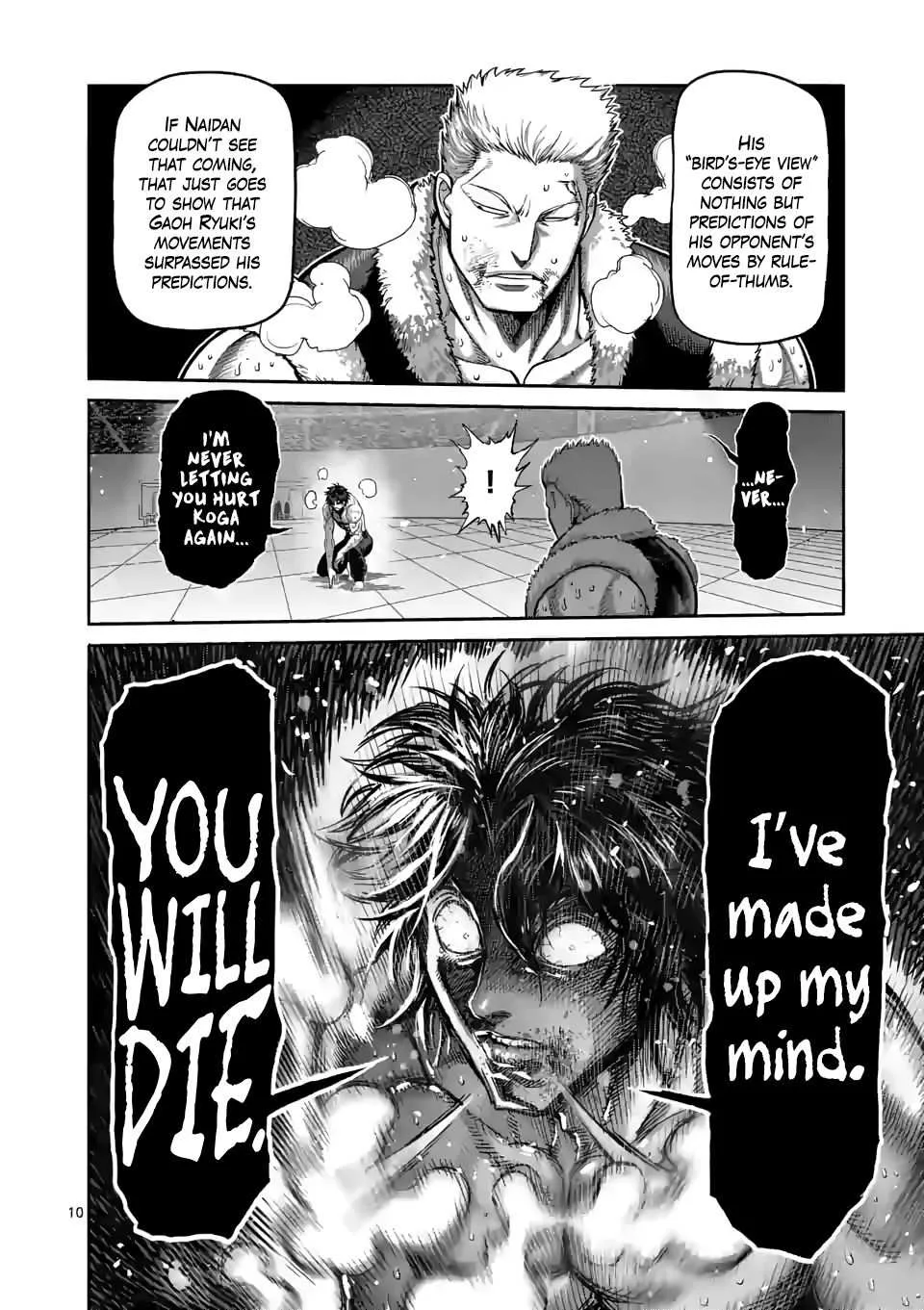 Kengan Omeg Chapter 85 page 10