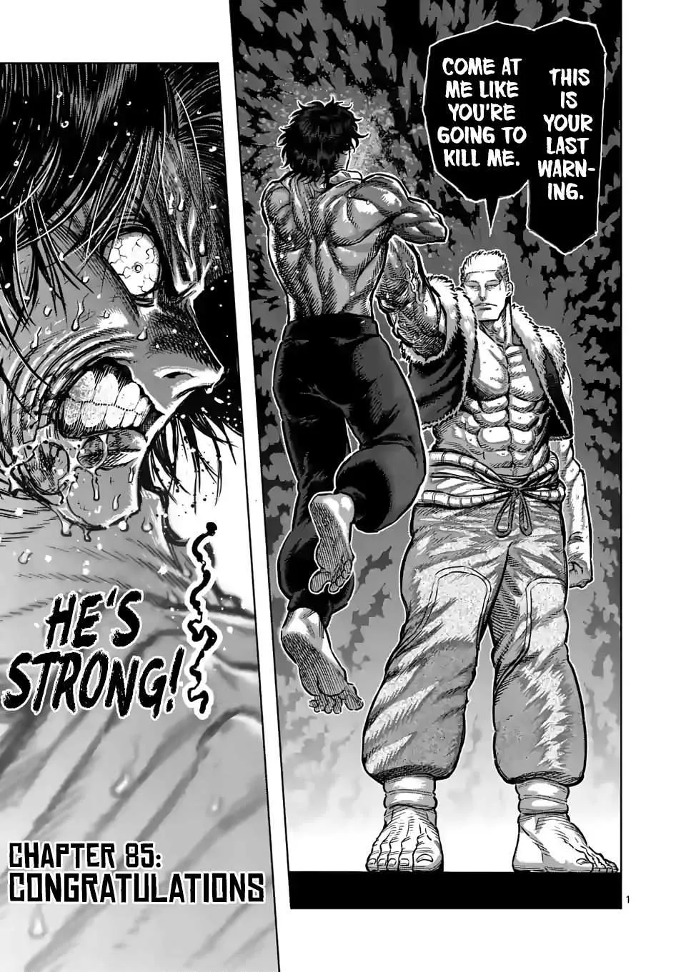 Kengan Omeg Chapter 85 page 1