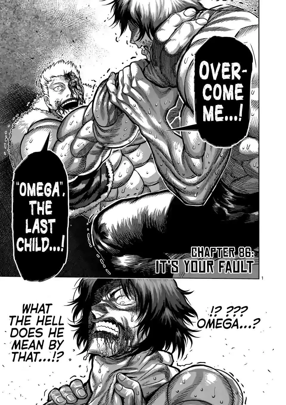 Kengan Omeg Chapter 86 page 1