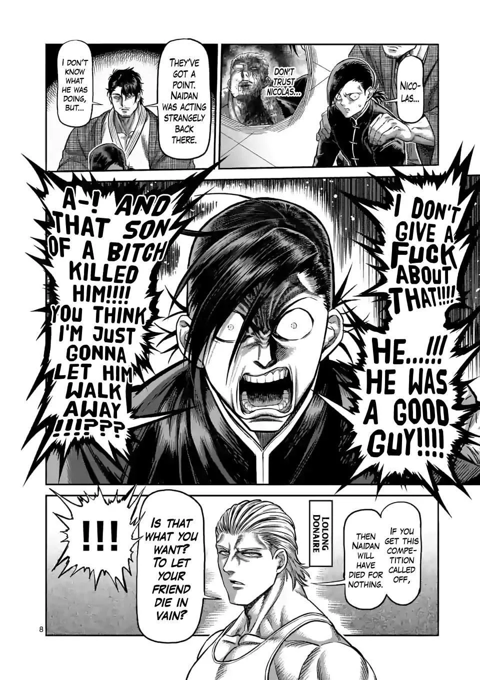 Kengan Omeg Chapter 88 page 8
