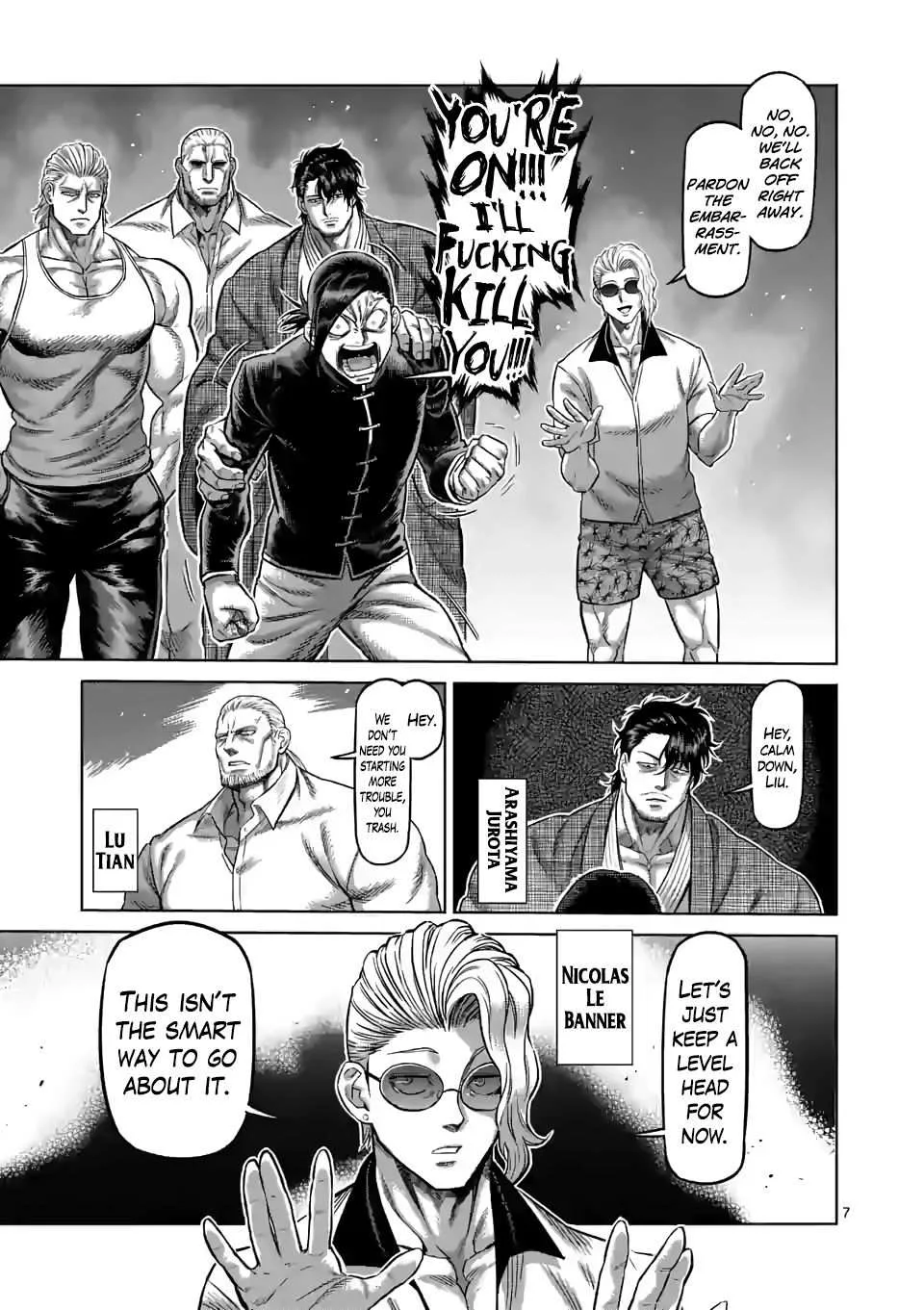 Kengan Omeg Chapter 88 page 7