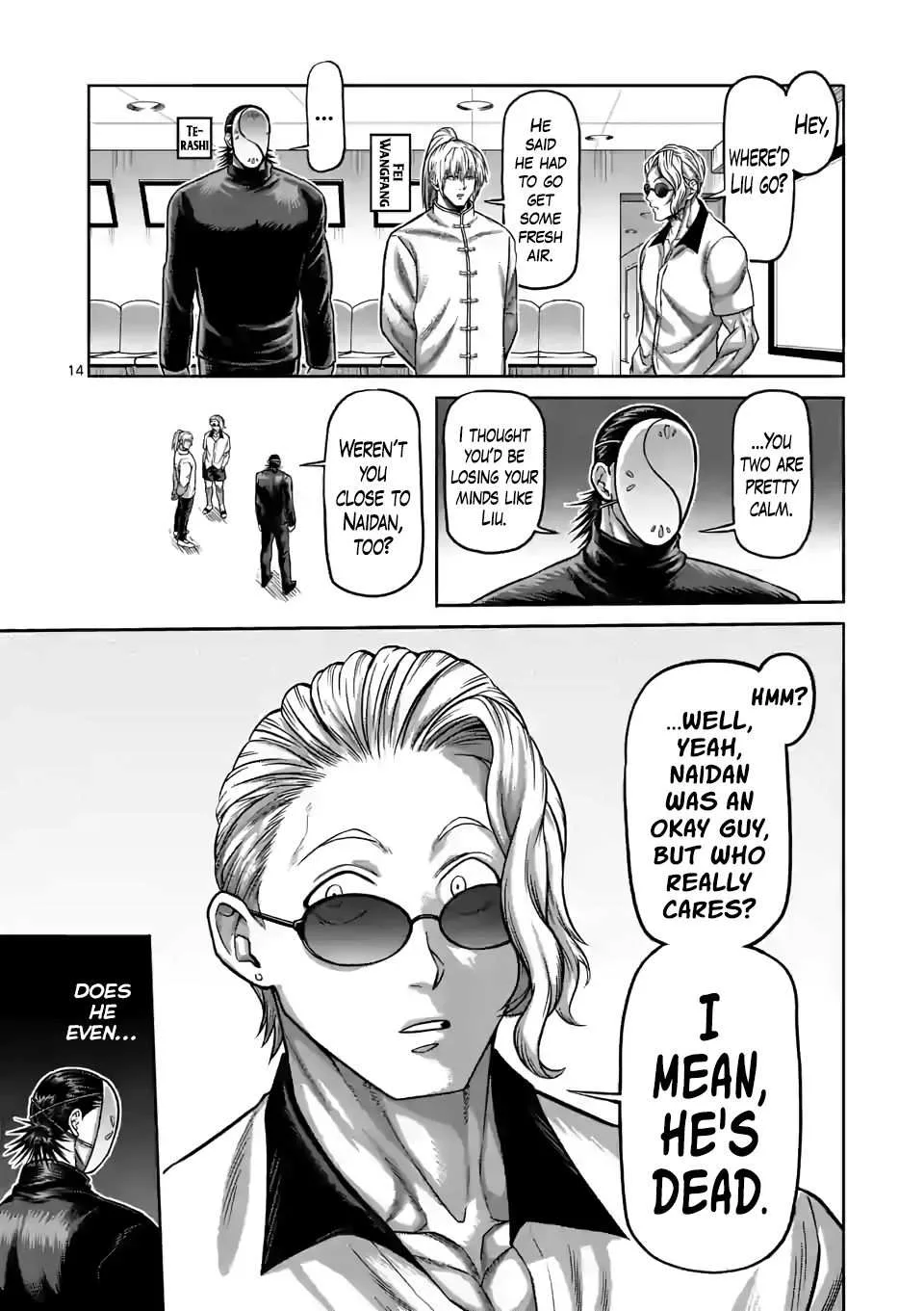 Kengan Omeg Chapter 88 page 14