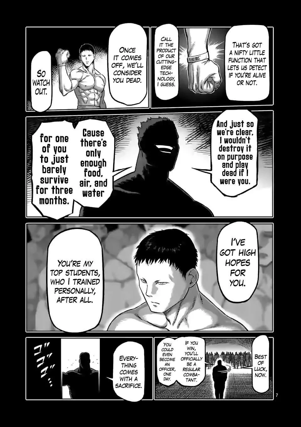 Kengan Omeg Chapter 90 page 7