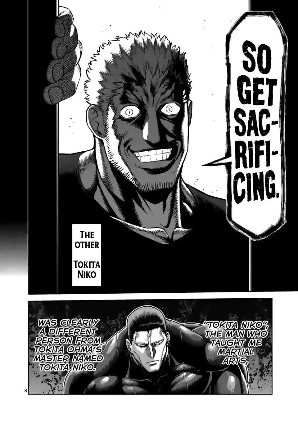 Kengan Omeg Chapter 90 page 8
