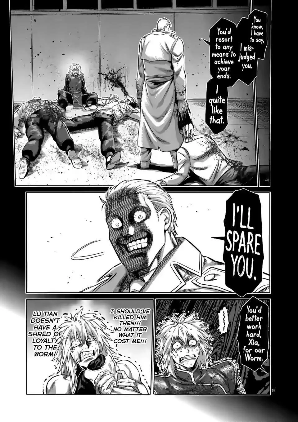 Kengan Omeg Chapter 91 page 9