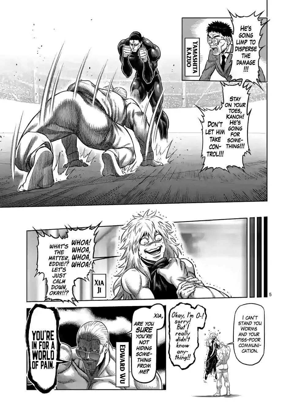 Kengan Omeg Chapter 91 page 5