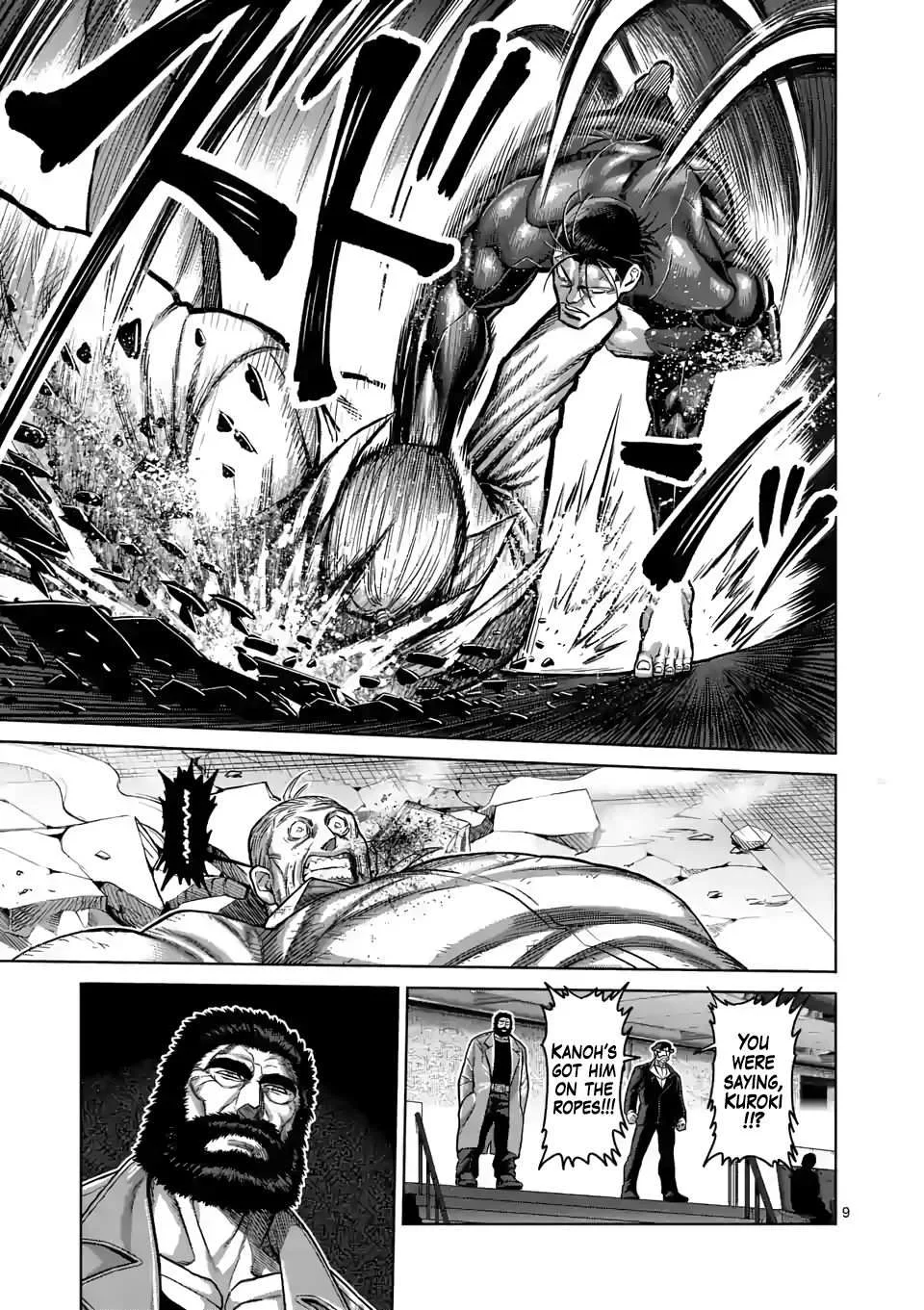 Kengan Omeg Chapter 92 page 9
