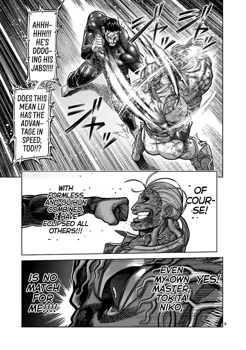 Kengan Omeg Chapter 93 page 9