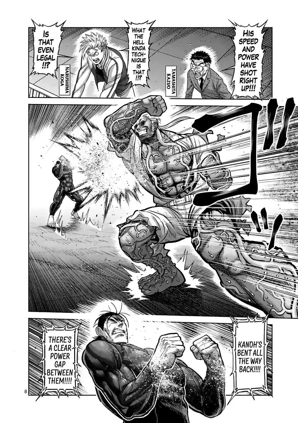 Kengan Omeg Chapter 93 page 8