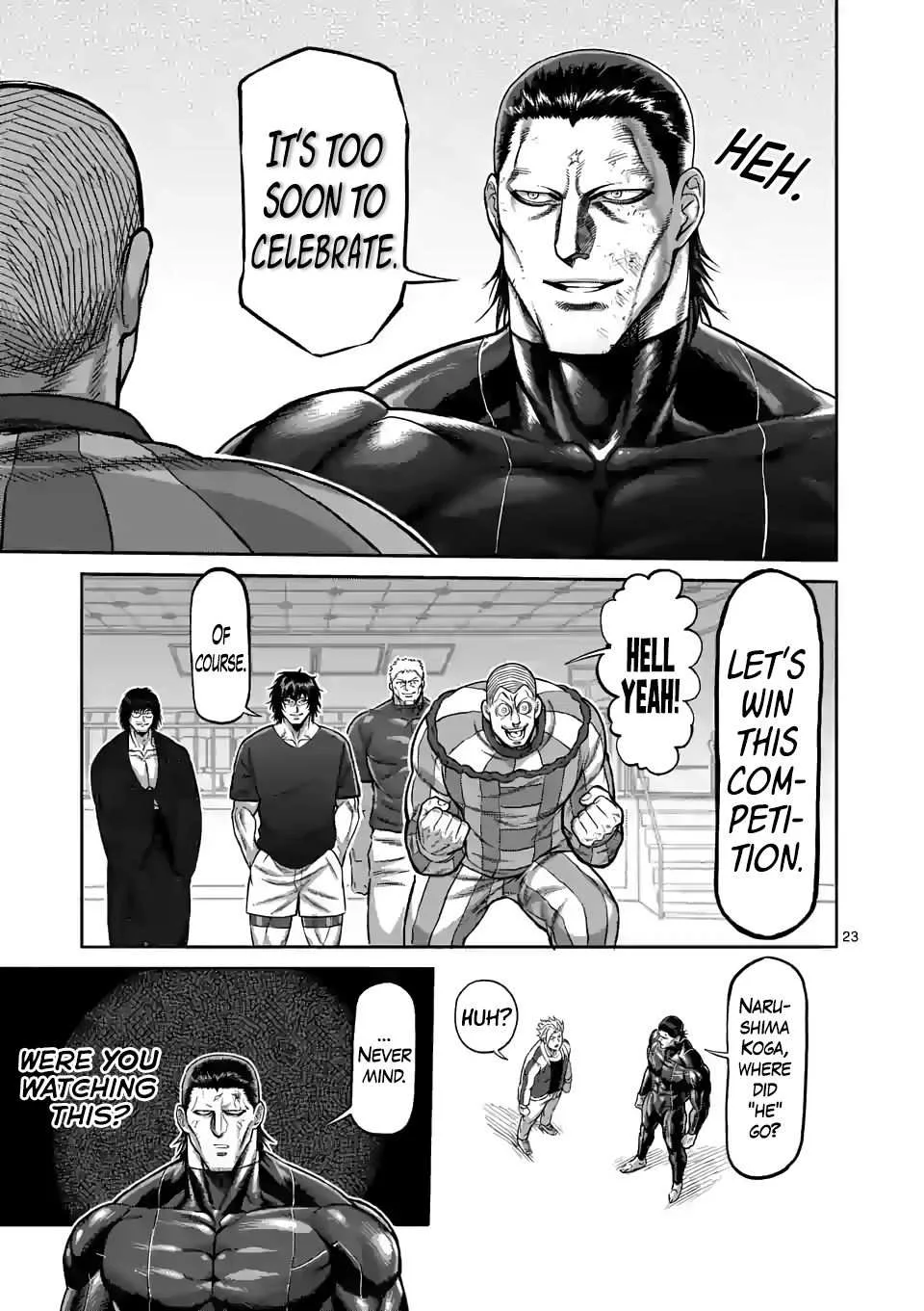 Kengan Omeg Chapter 93 page 22