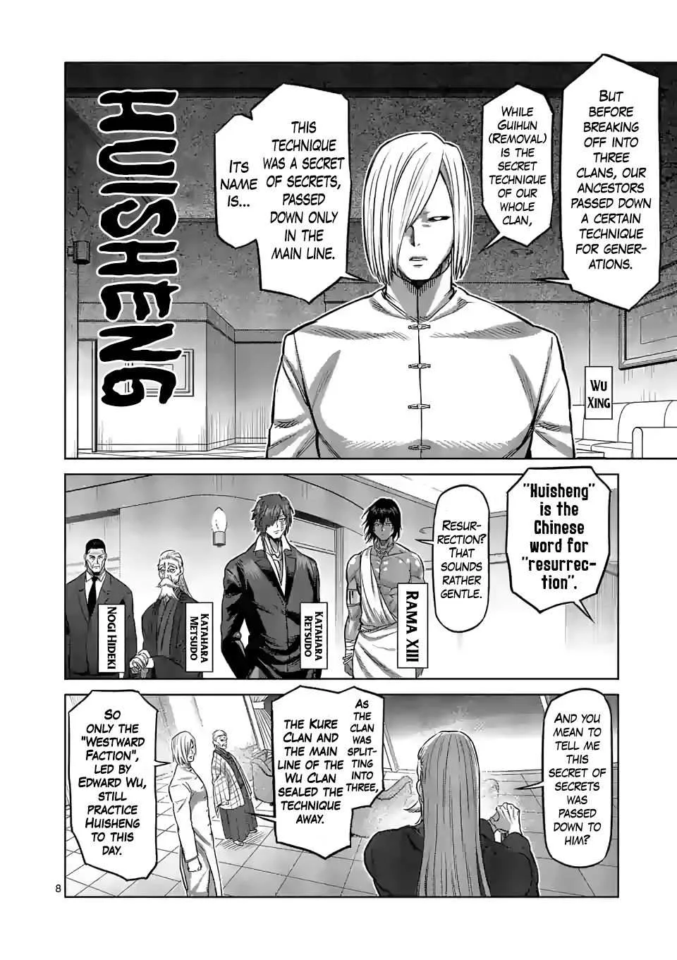 Kengan Omeg Chapter 95 page 8