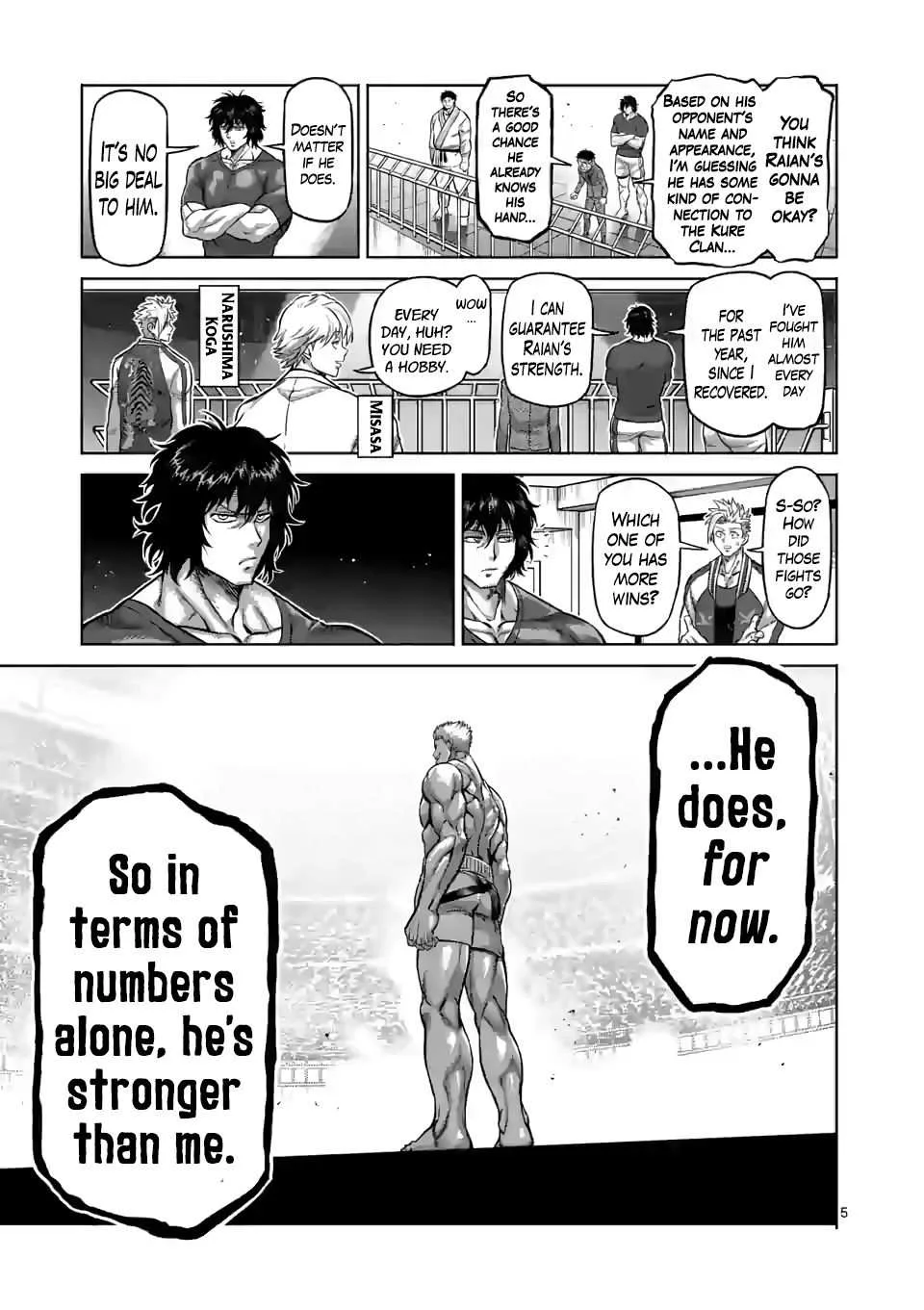 Kengan Omeg Chapter 95 page 5