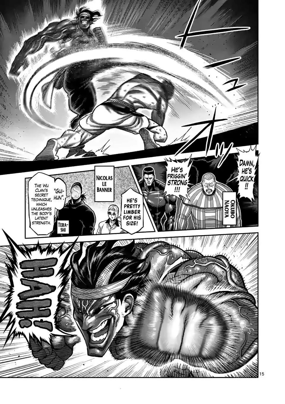 Kengan Omeg Chapter 95 page 15