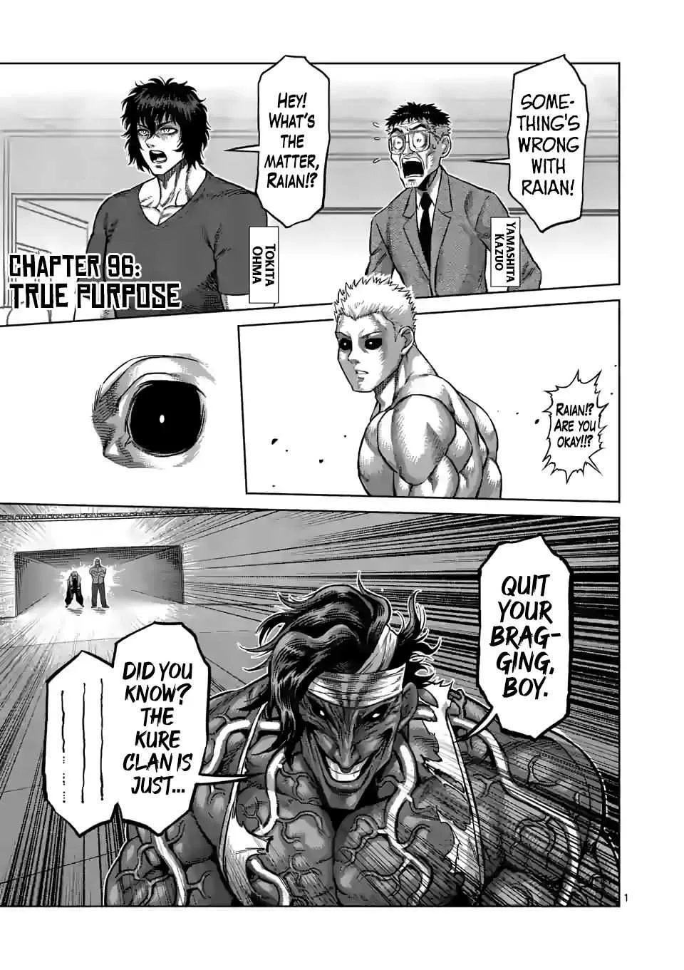 Kengan Omeg Chapter 96 page 1