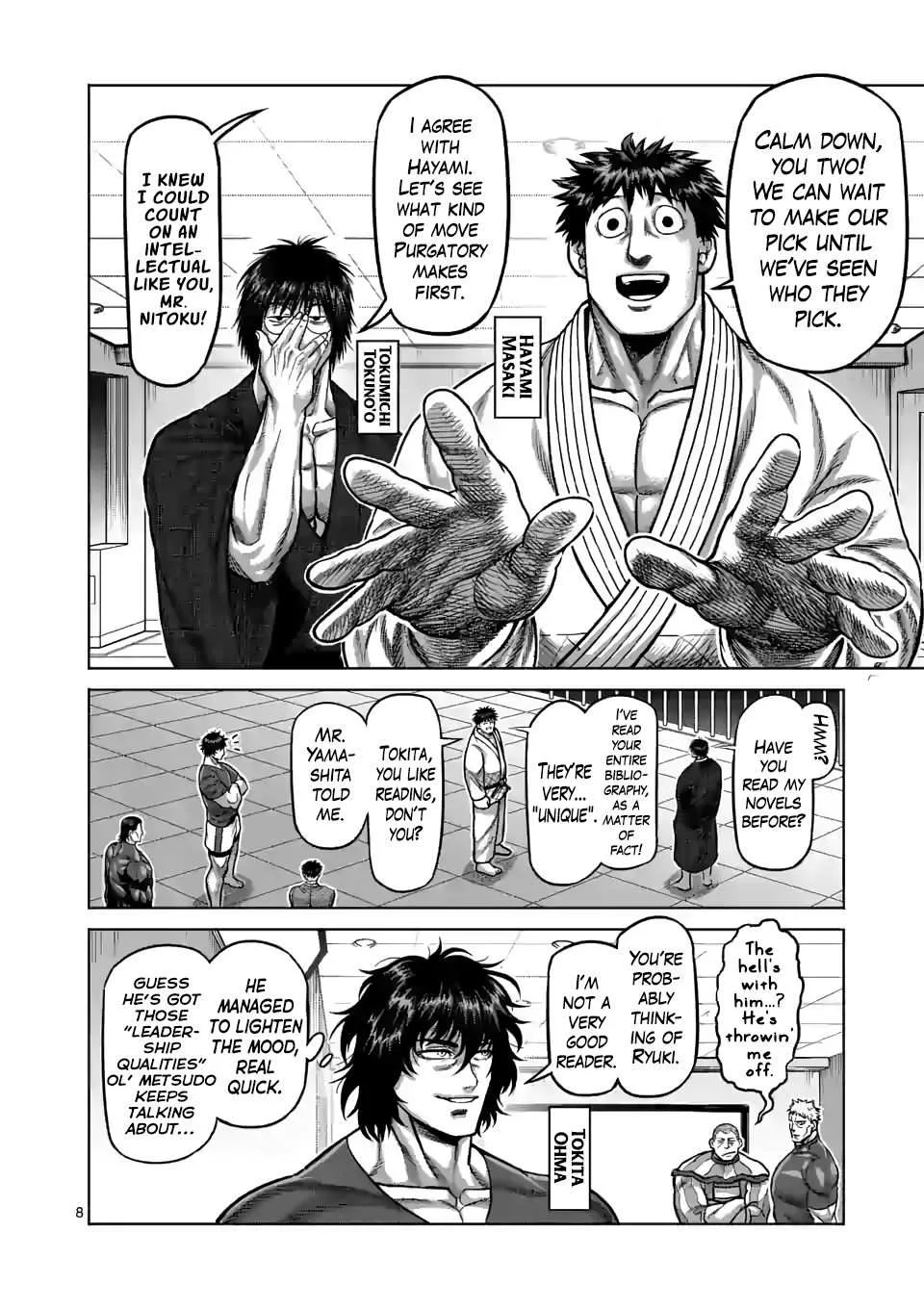 Kengan Omeg Chapter 97 page 8