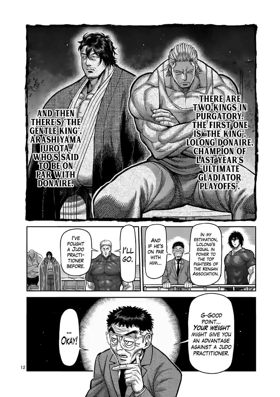 Kengan Omeg Chapter 97 page 12