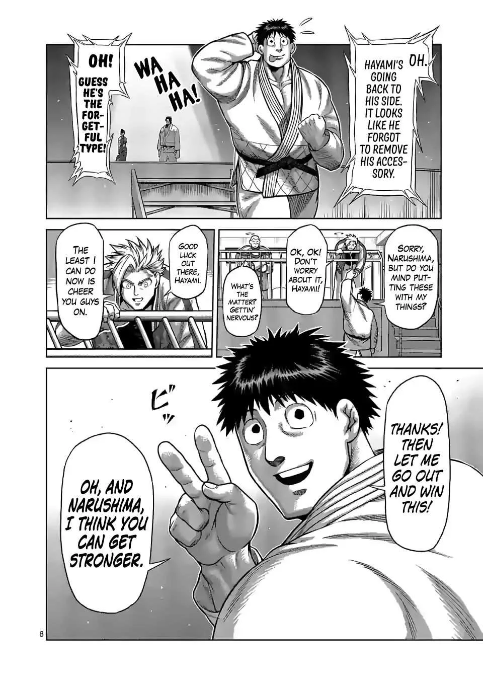 Kengan Omeg Chapter 98 page 8