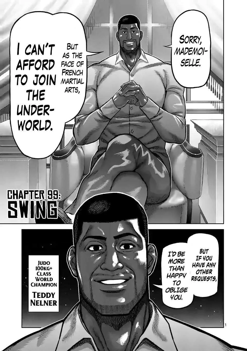 Kengan Omeg Chapter 99 page 1