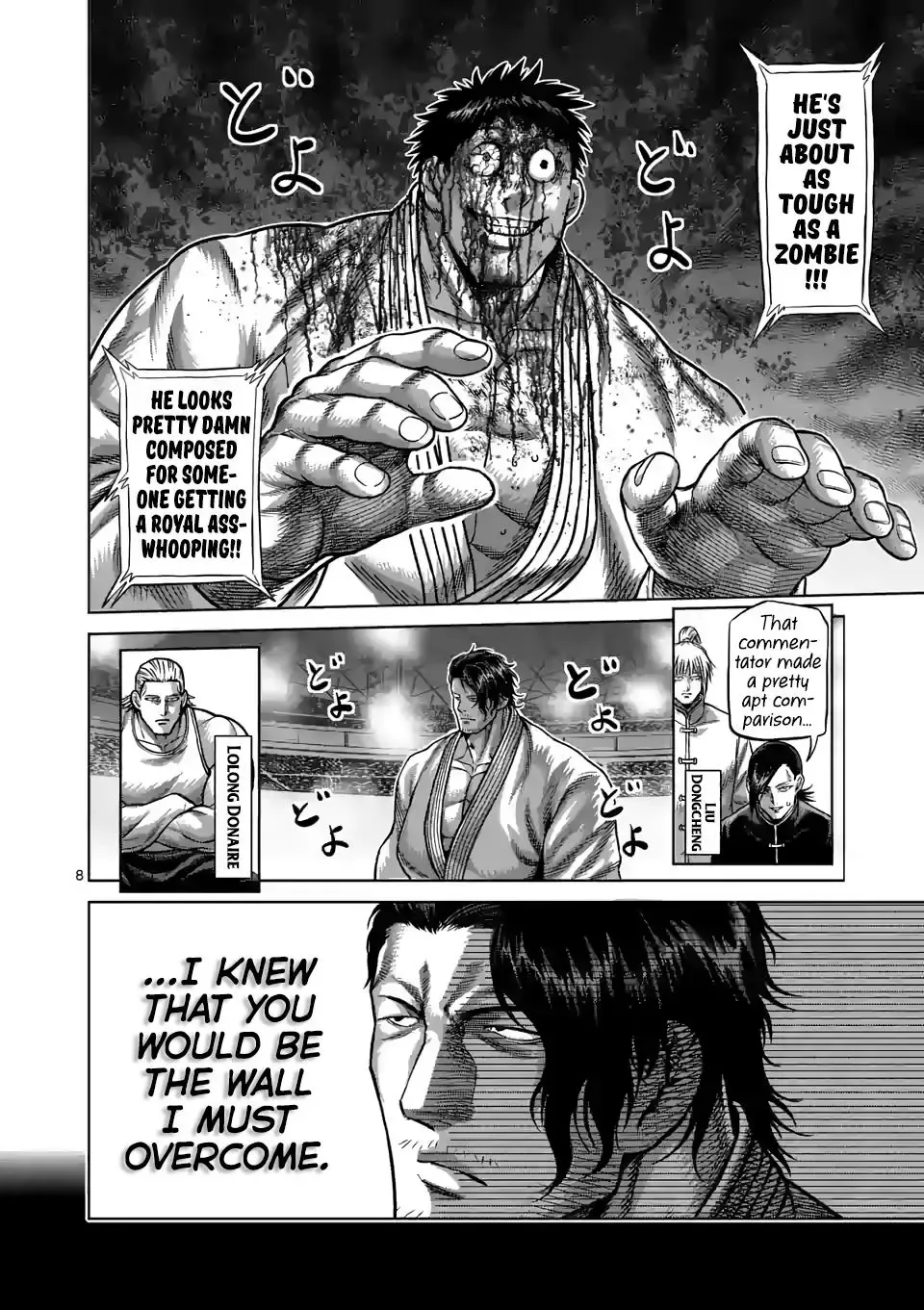 Kengan Omega Chapter 100 page 8