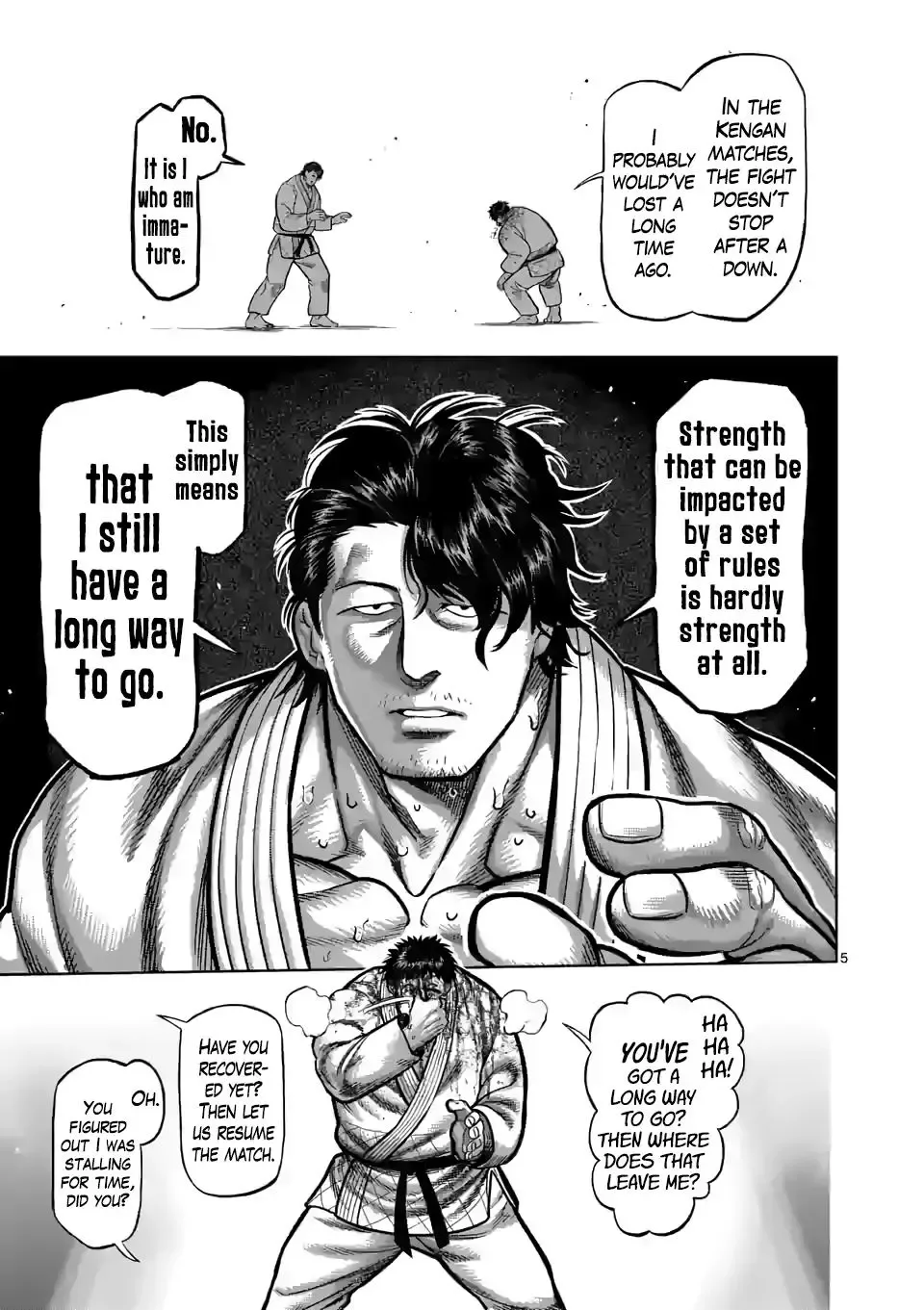 Kengan Omega Chapter 100 page 5