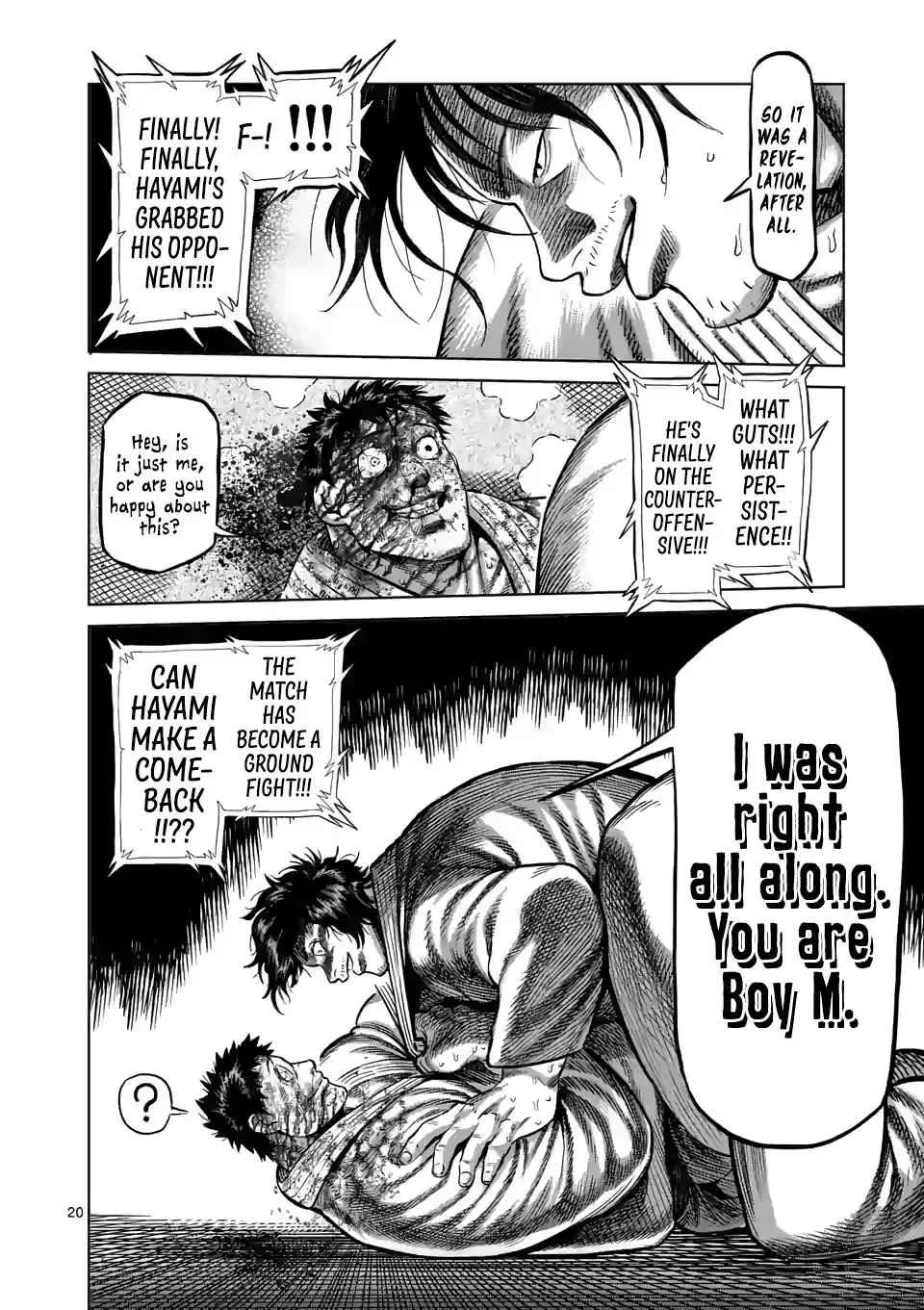 Kengan Omega Chapter 100 page 20