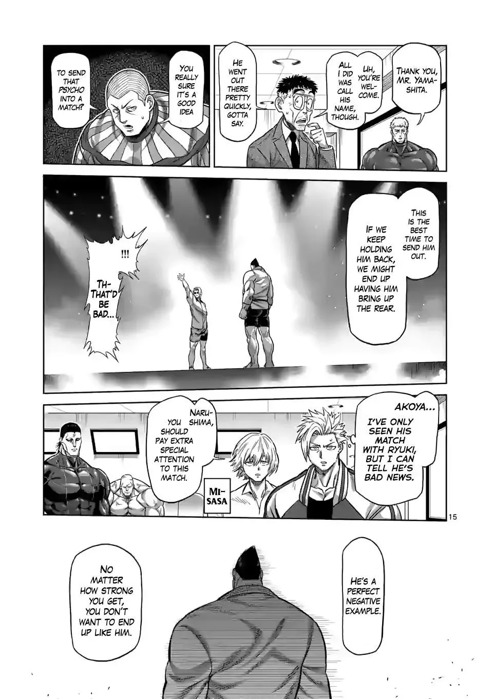 Kengan Omega Chapter 103 page 15