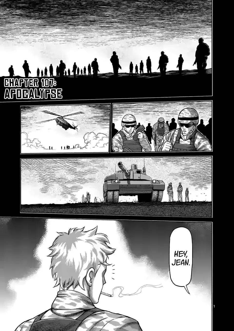 Kengan Omega Chapter 107 page 1