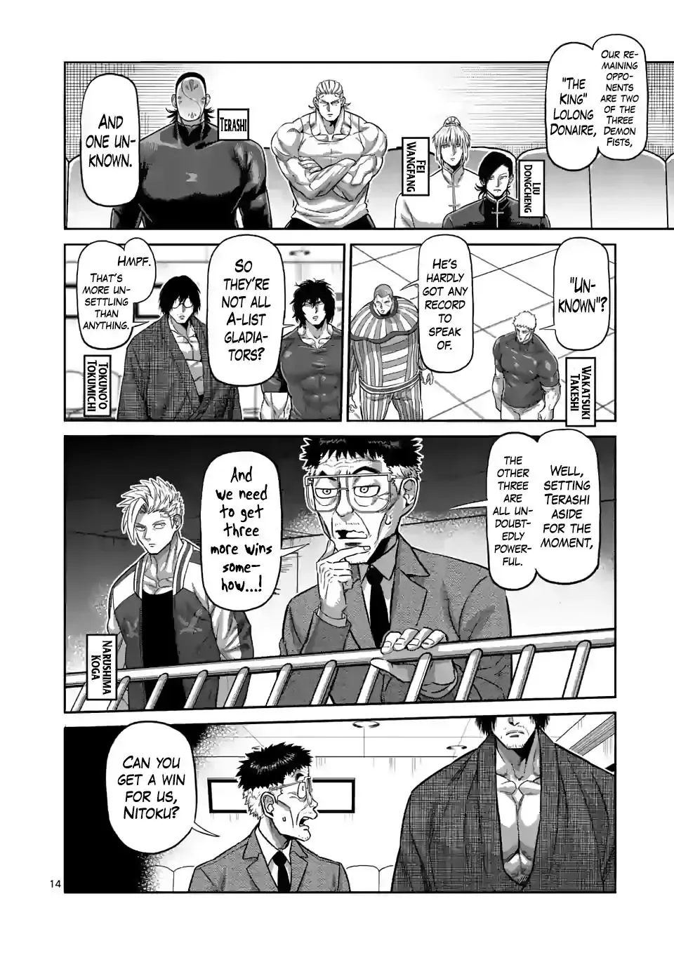 Kengan Omega Chapter 109 page 14