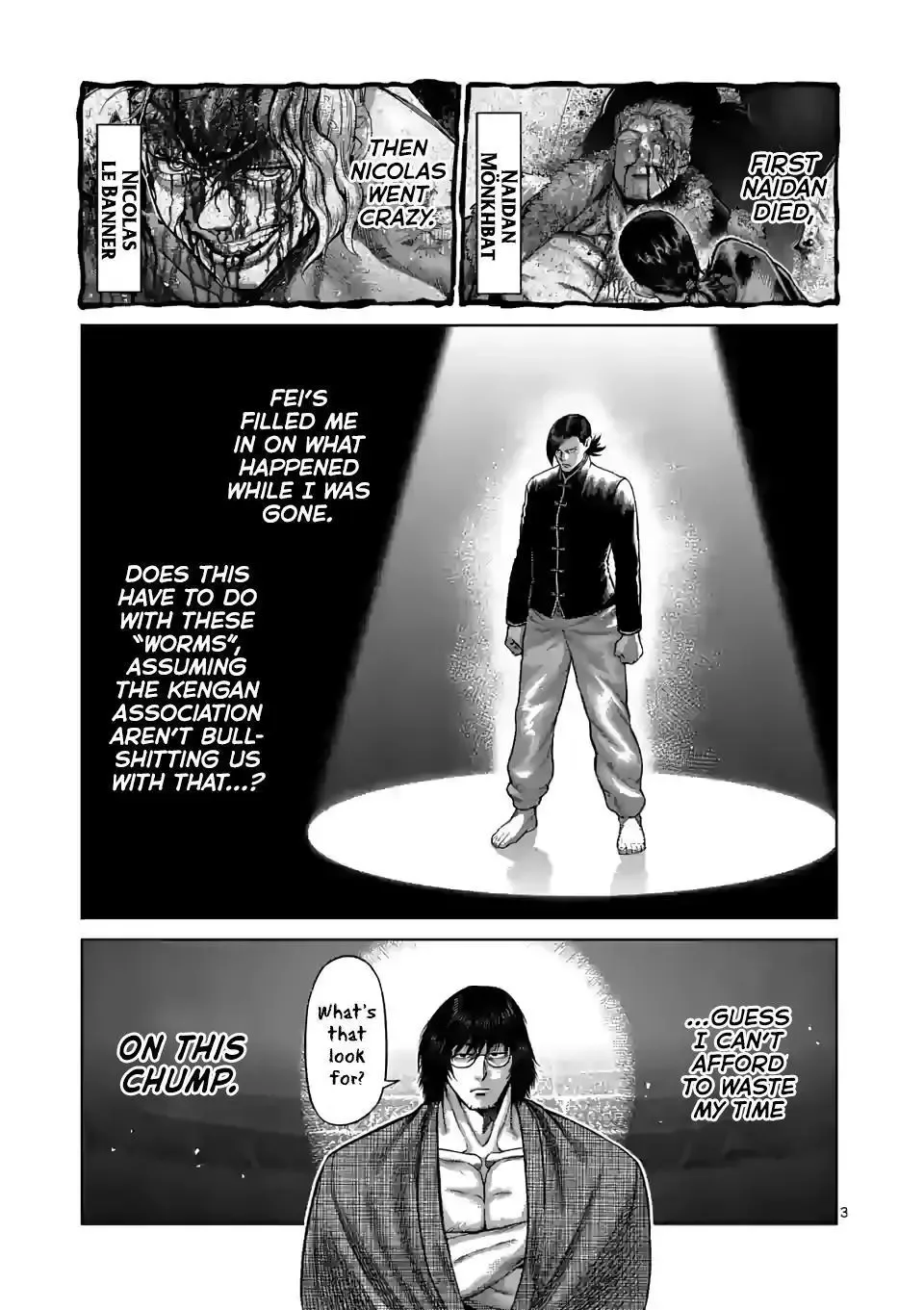 Kengan Omega Chapter 110 page 3