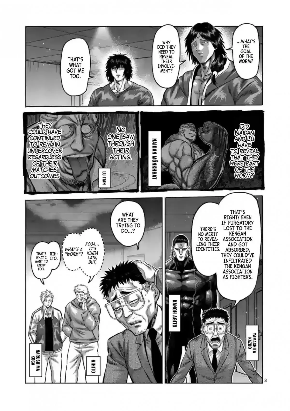 Kengan Omega Chapter 115 page 3