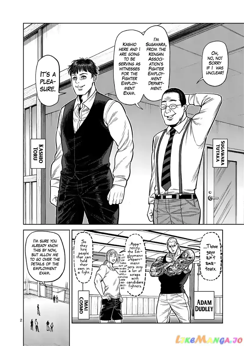 Kengan Omega Chapter 35 page 2