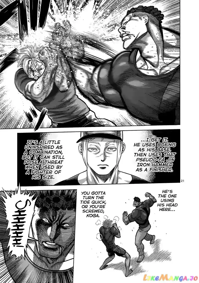 Kengan Omega Chapter 35 page 21