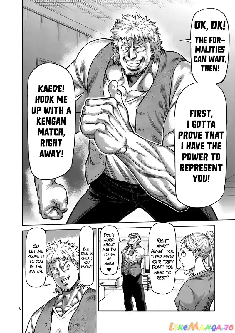 Kengan Omega Chapter 42 page 8