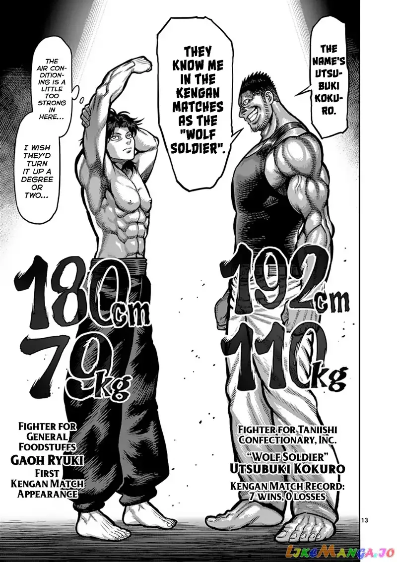 Kengan Omega Chapter 6 page 13