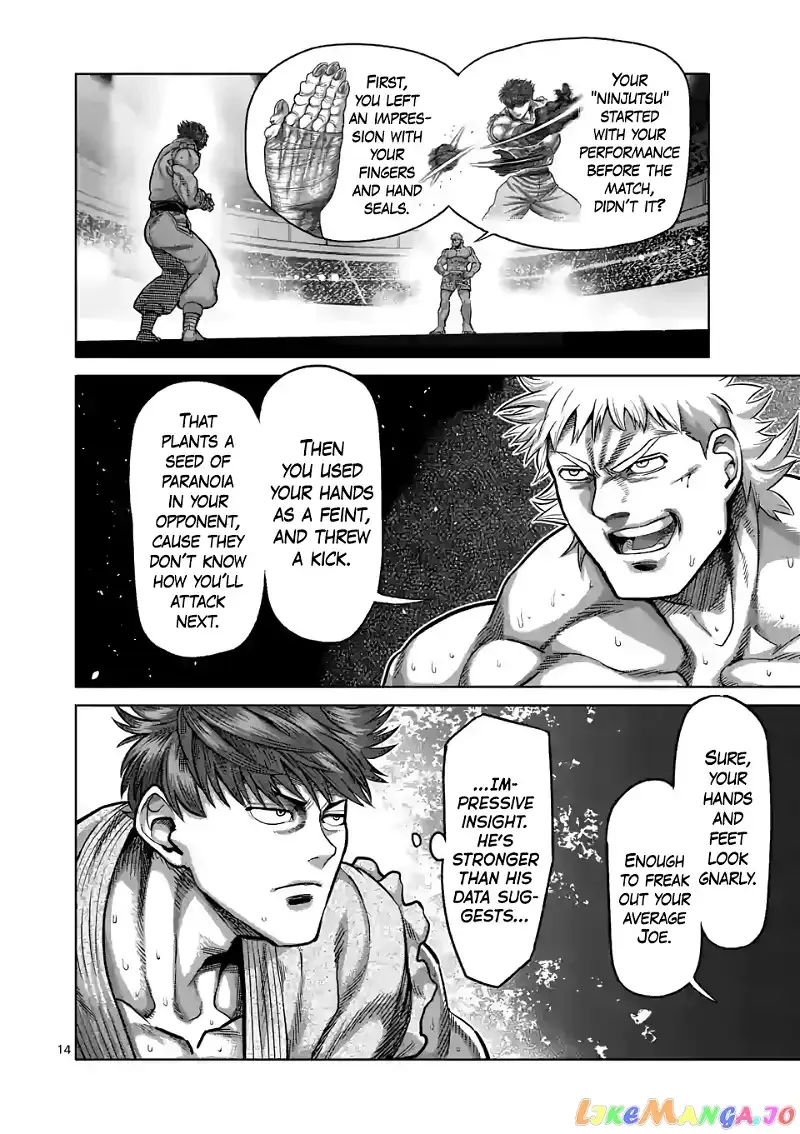 Kengan Omega Chapter 66 page 14