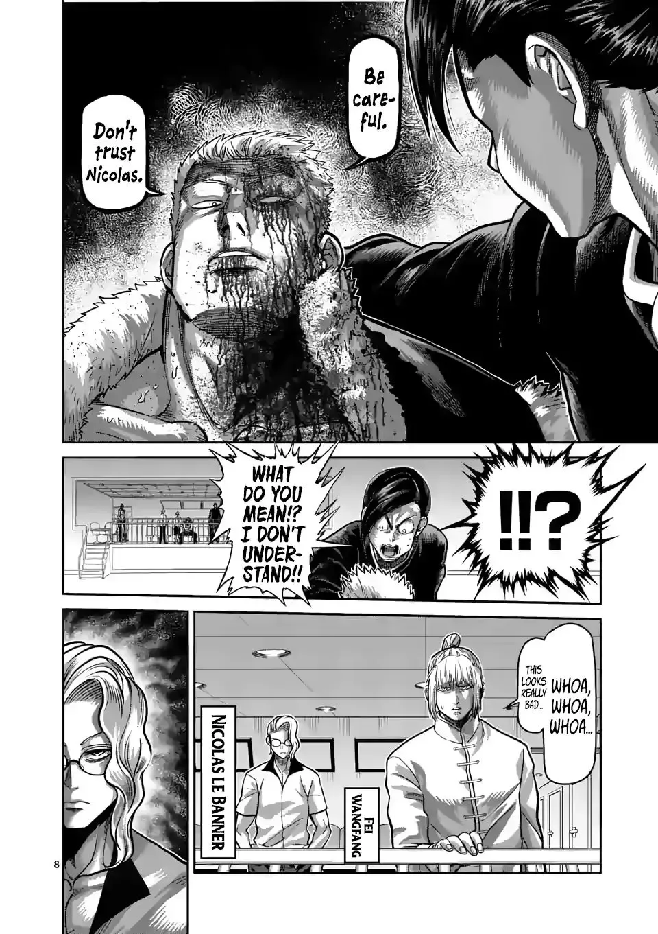Kengan Omega Chapter 87 page 8