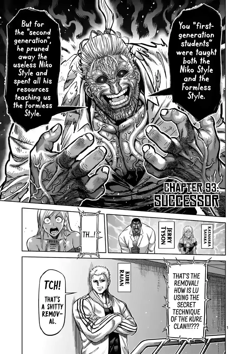 Kengan Omega Chapter 93 page 1