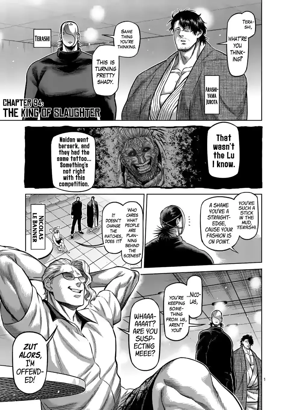 Kengan Omega Chapter 94 page 1
