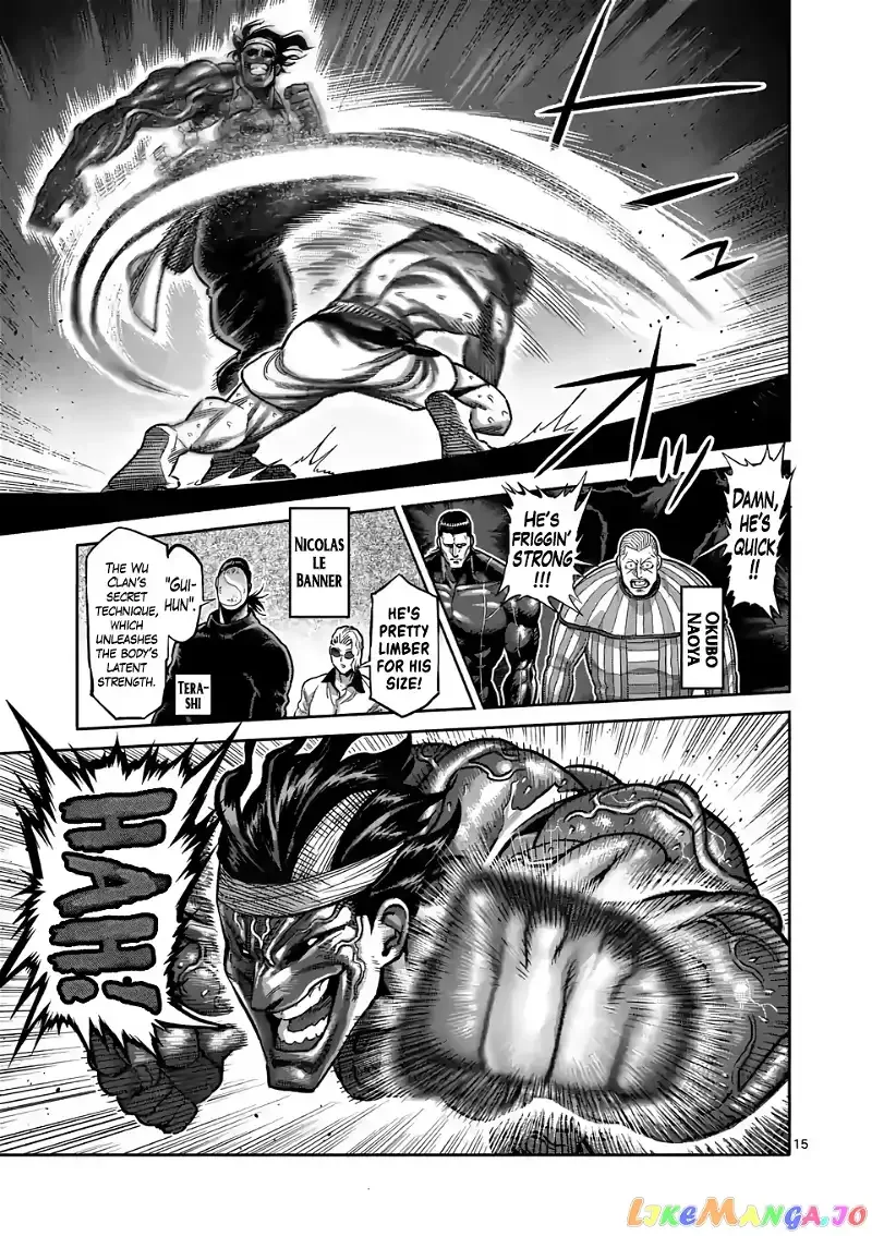 Kengan Omega Chapter 95 page 15