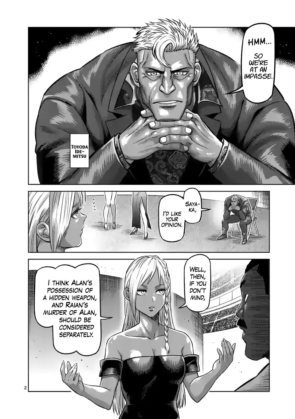 Kengan Omega Chapter 97 page 2