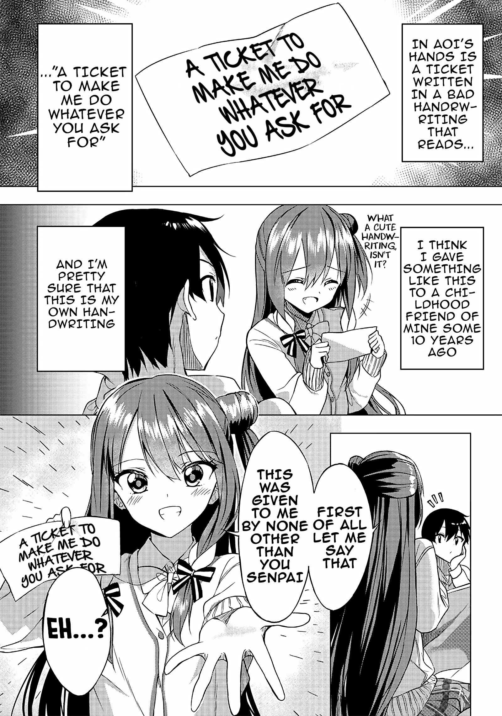 Kiite kuremasu yo ne? Senpai Chapter 1 page 12