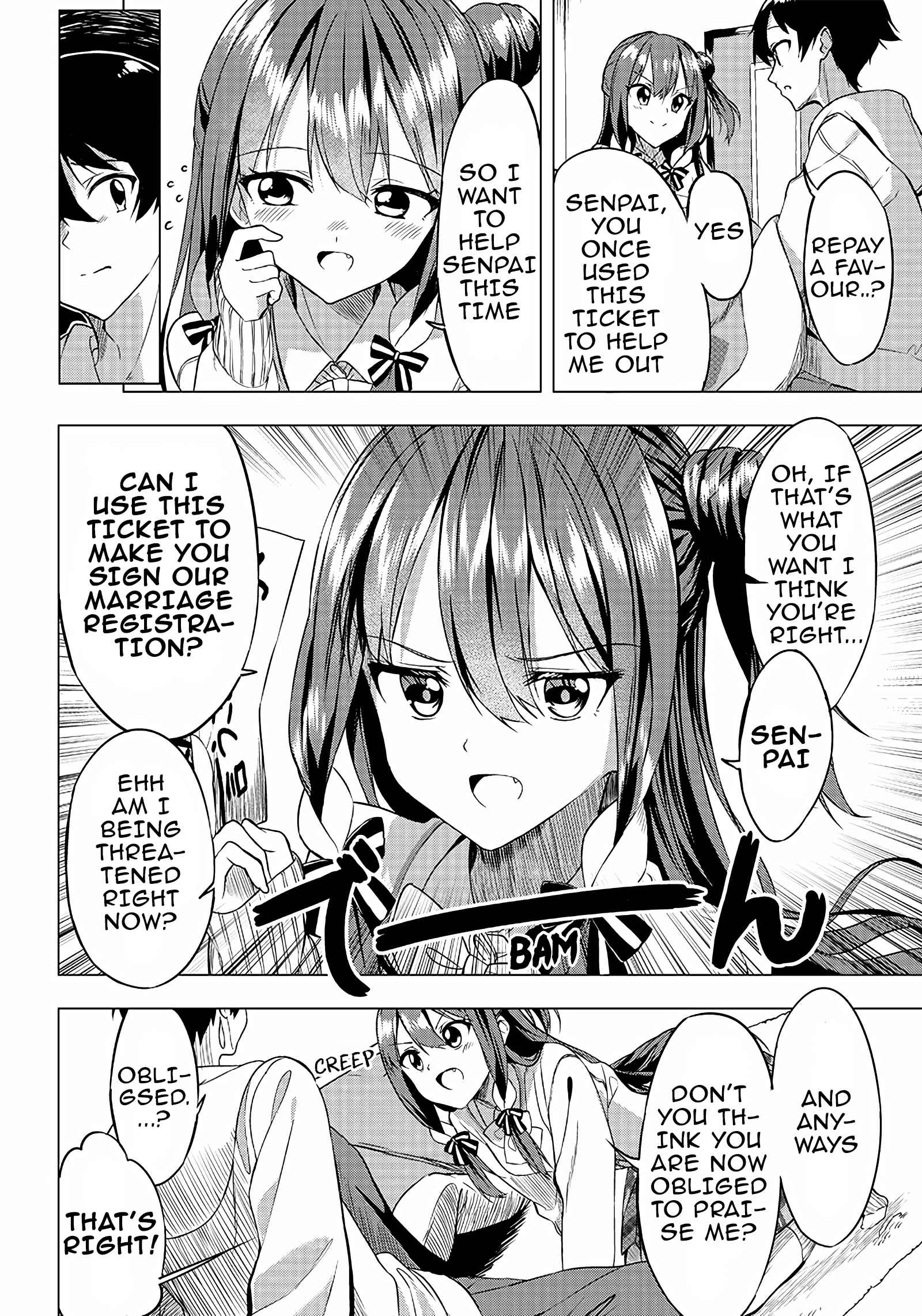 Kiite kuremasu yo ne? Senpai Chapter 1 page 21