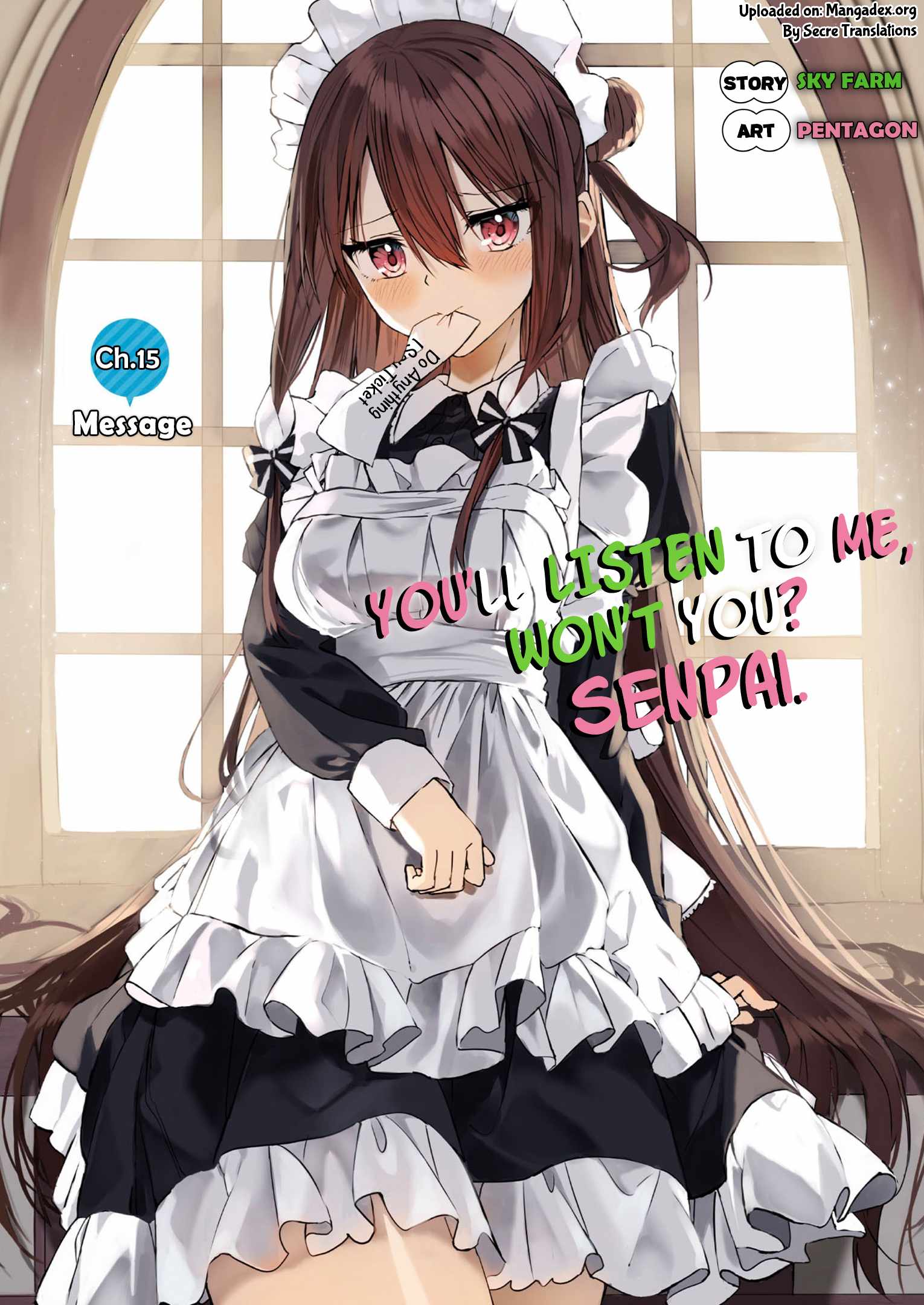 Kiite kuremasu yo ne? Senpai Chapter 15 page 1