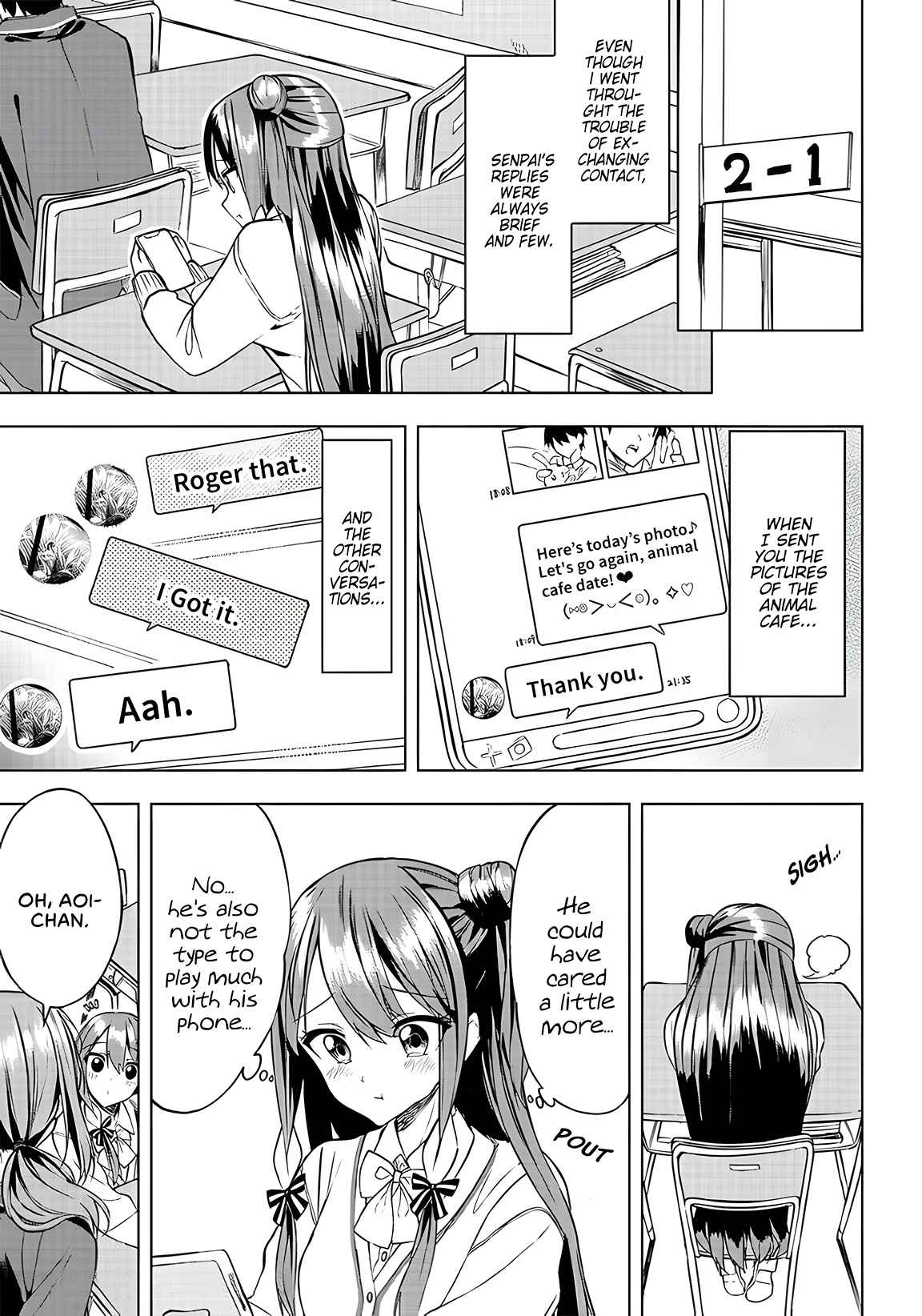 Kiite kuremasu yo ne? Senpai Chapter 4 page 10