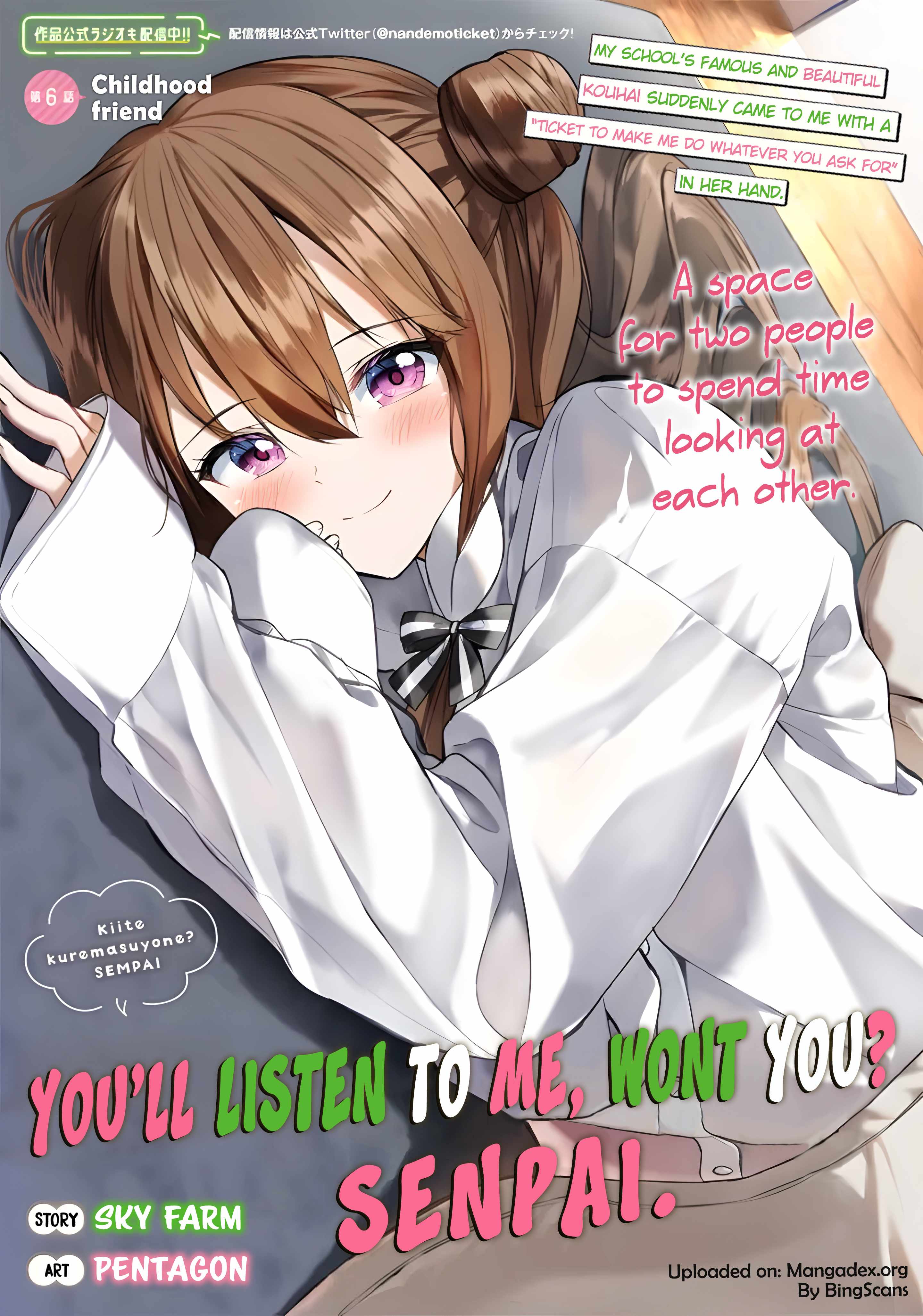 Kiite kuremasu yo ne? Senpai Chapter 6 page 2