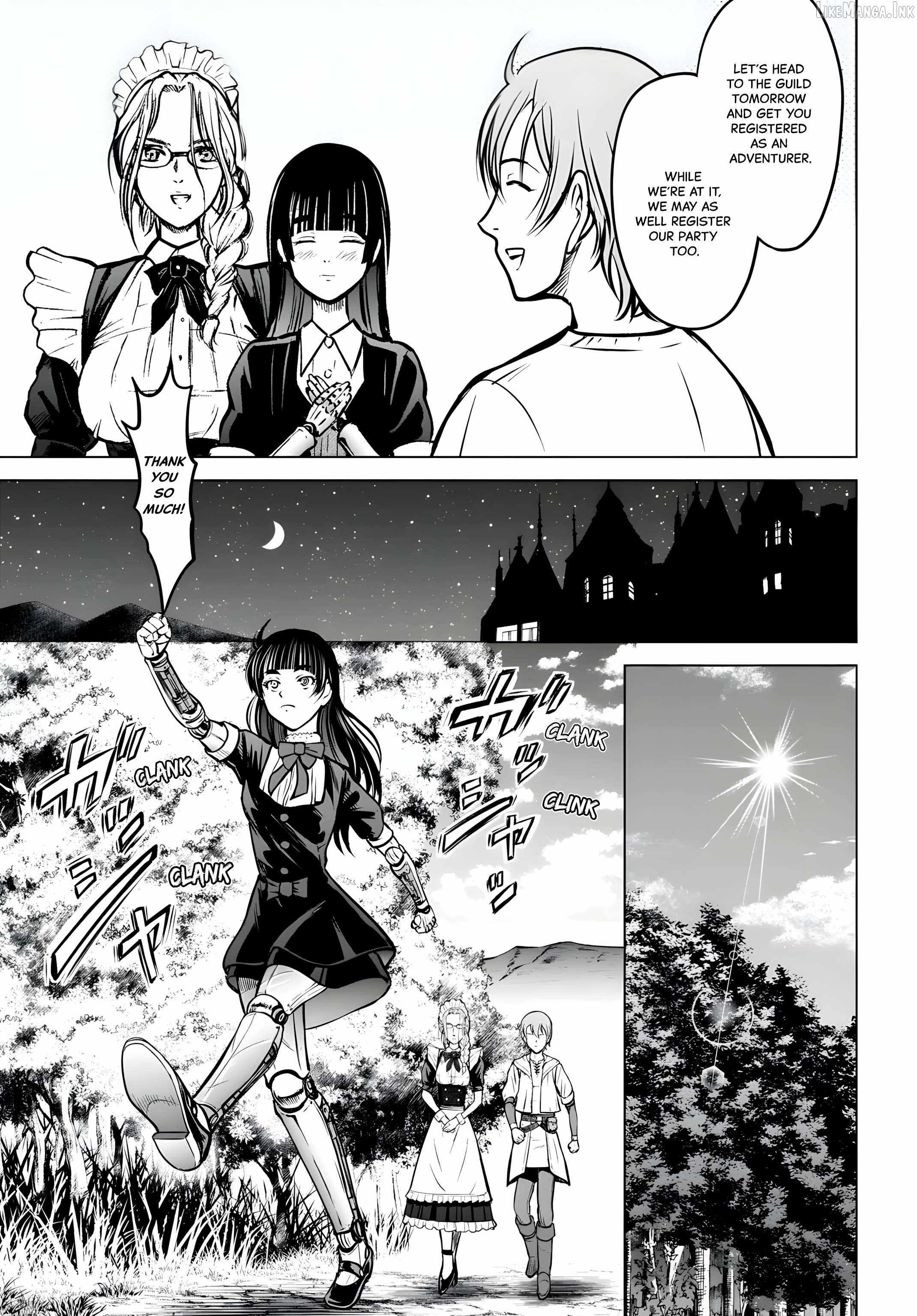 Kikai Shikake no Senmetsu Shoujo Chapter 3 page 8